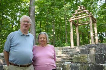 The Williams Family Amphitheater was made possible through funding provided by longtime Berkshire Botanical Garden supporters Rob and Carol Williams.