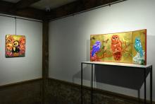 Peter D. Gerakaris' "Microcosms" in the Leonhardt Galleries